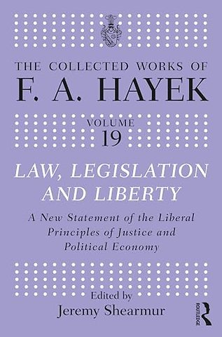 Law, Legislation, and Liberty