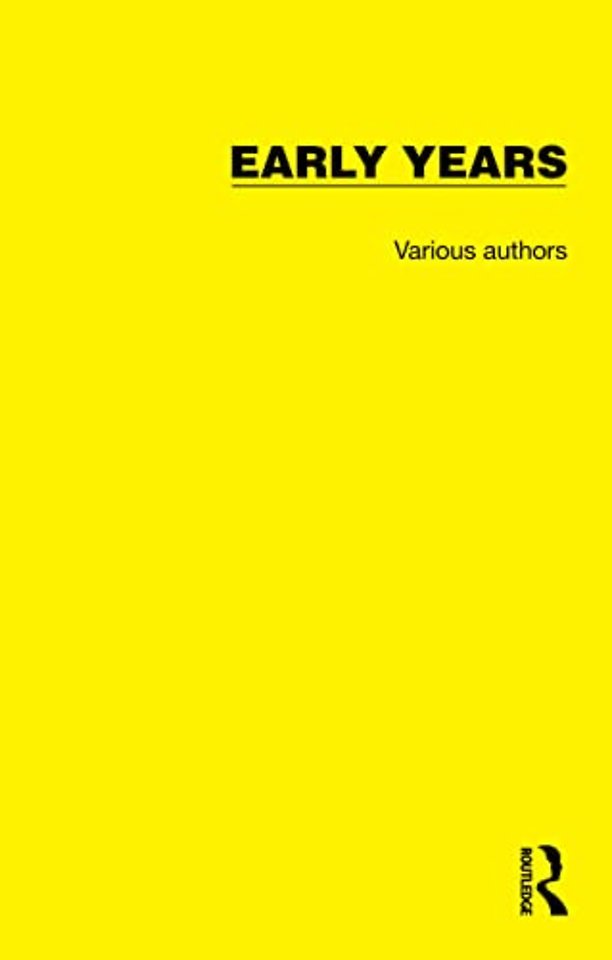 Routledge Library Editions: Early Years