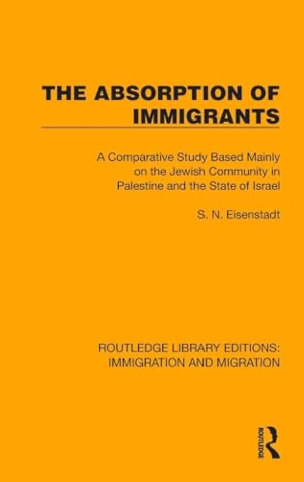 Absorption of Immigrants