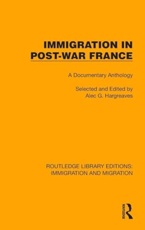 Immigration in Post-War France