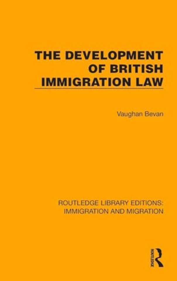 Development of British Immigration Law