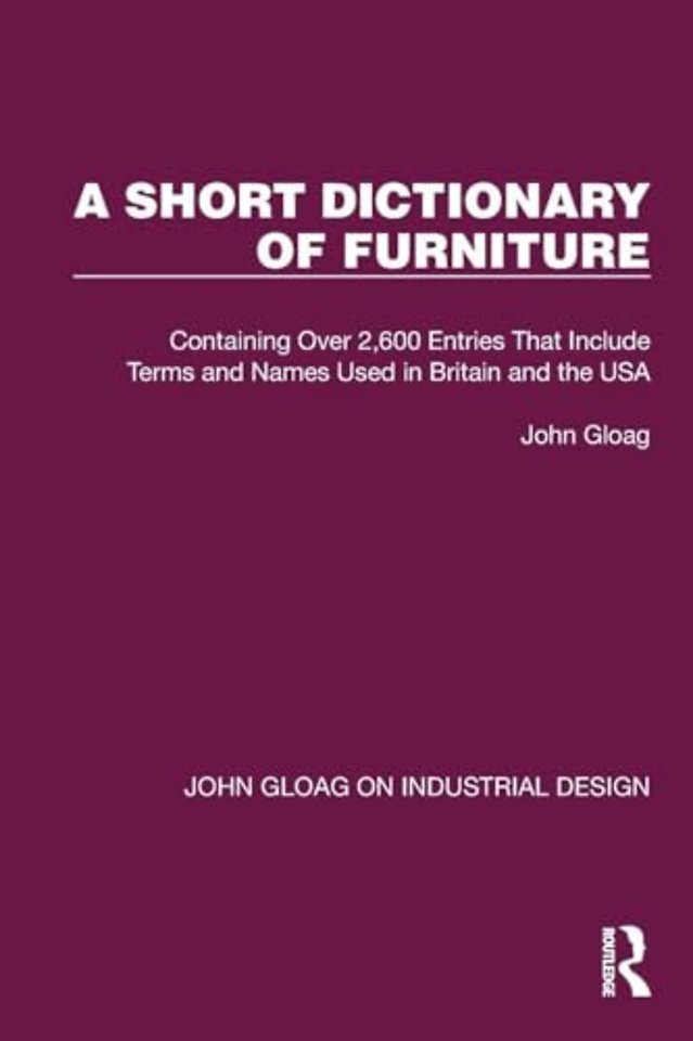 A Short Dictionary of Furniture
