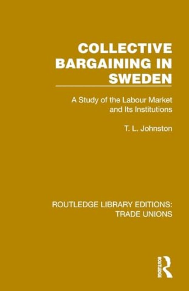 Collective Bargaining in Sweden