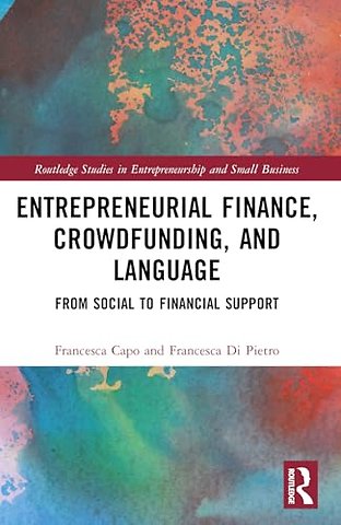 Entrepreneurial Finance, Crowdfunding, and Language