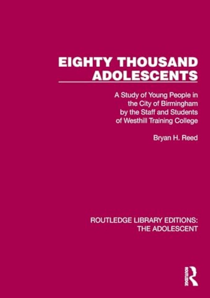 Eighty Thousand Adolescents