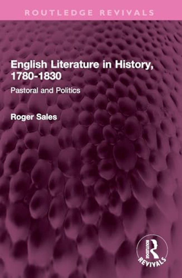 English Literature in History, 1780-1830