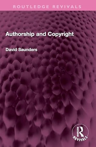 Authorship and Copyright