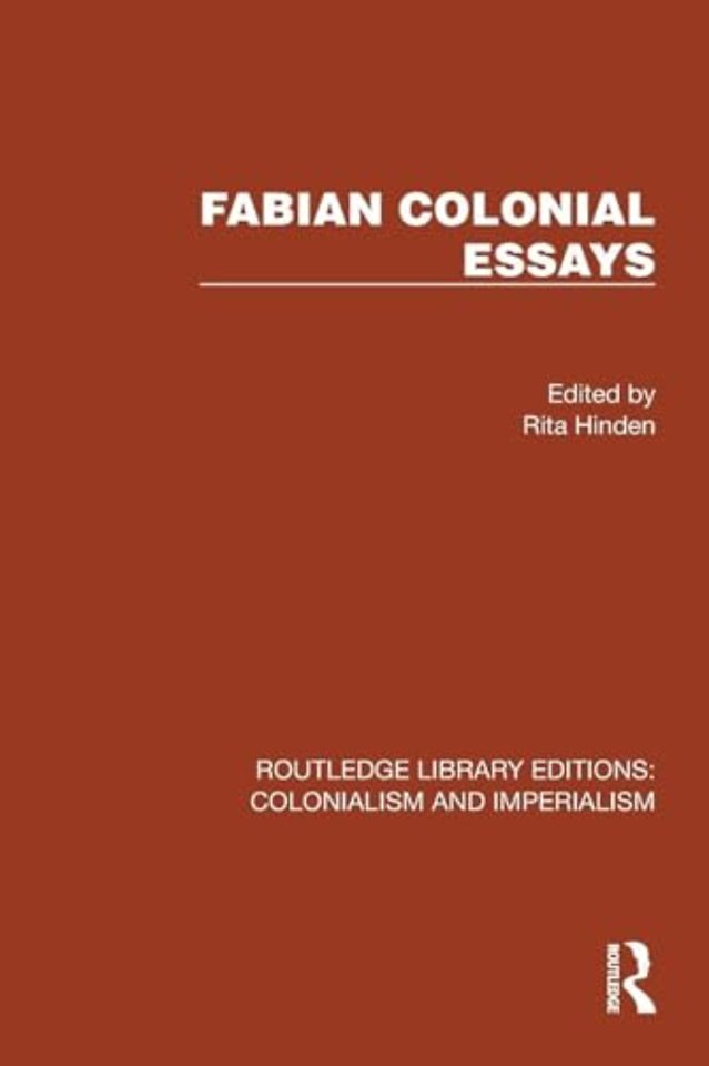 Fabian Colonial Essays