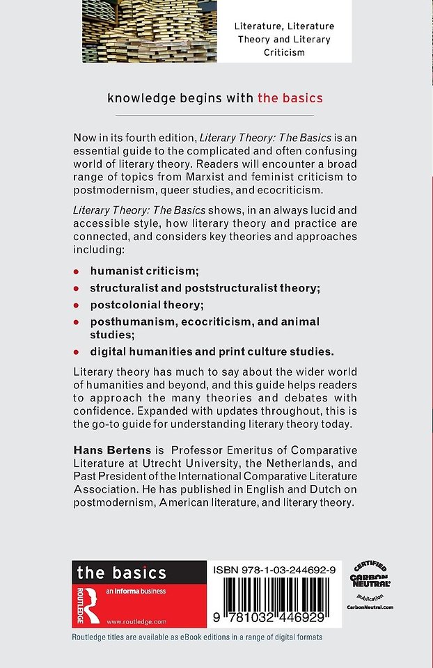 Literary Theory: The Basics