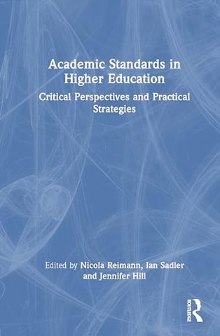 Academic Standards in Higher Education
