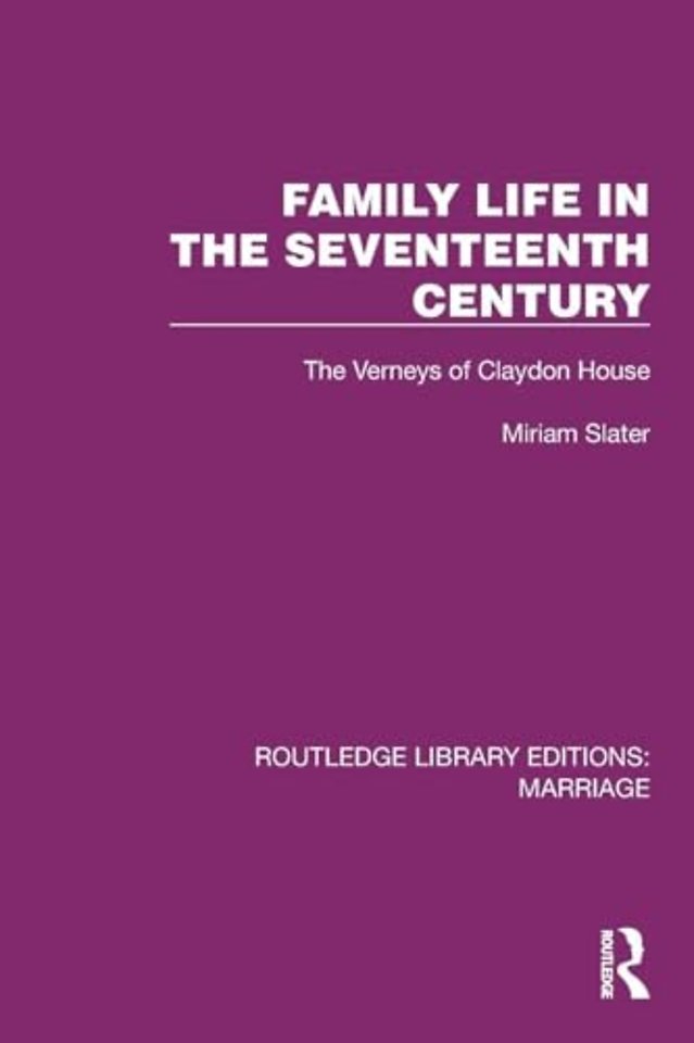 Family Life in the Seventeenth Century