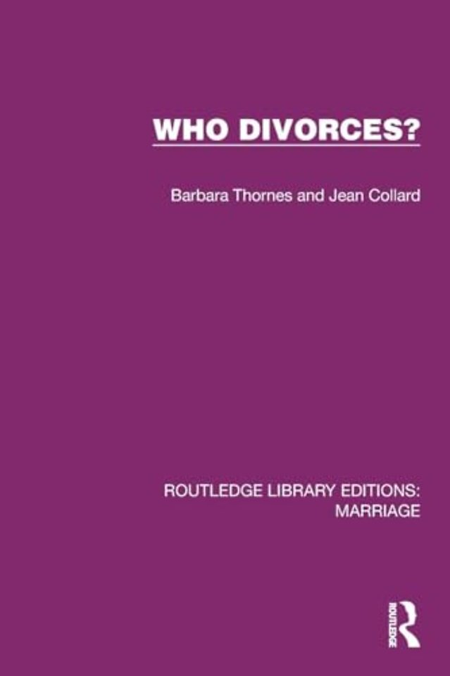 Who Divorces?