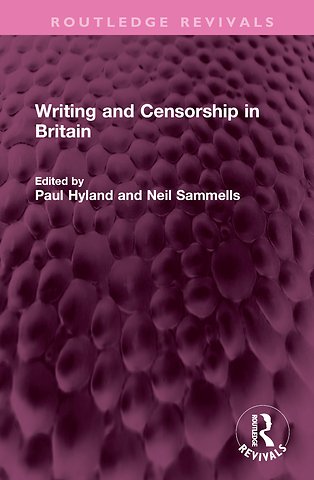 Writing and Censorship in Britain