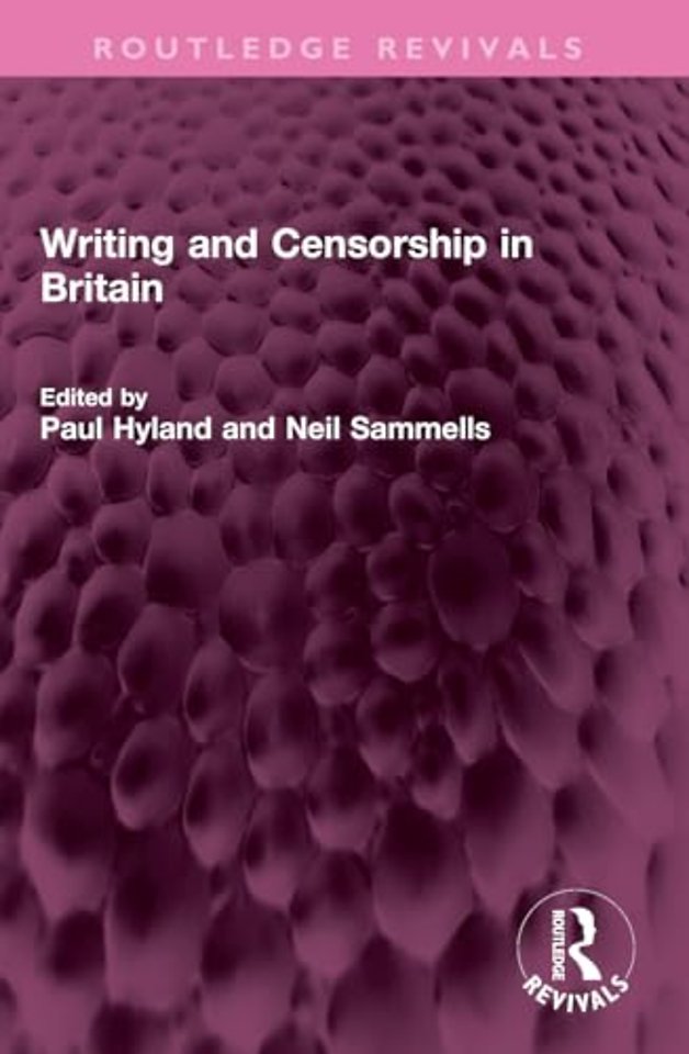 Writing and Censorship in Britain