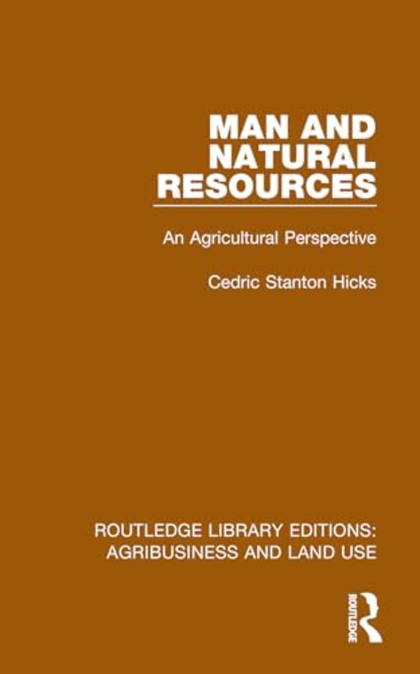 Man and Natural Resources