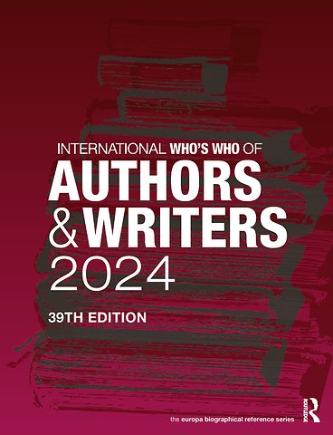 International Who's Who of Authors and Writers 2024