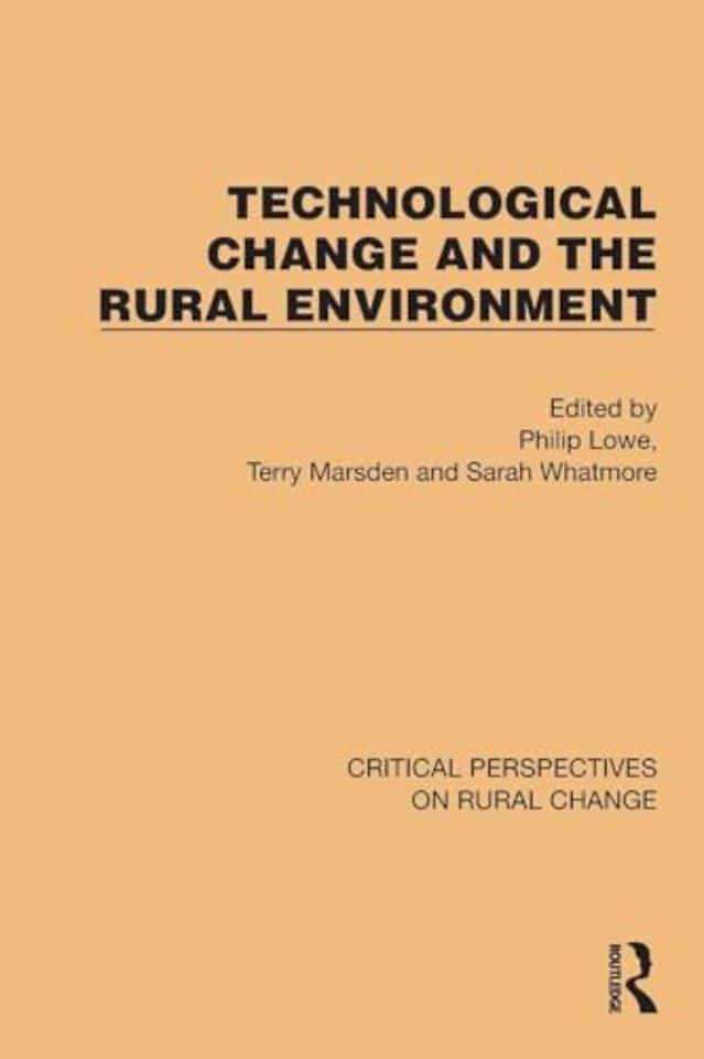Technological Change and the Rural Environment