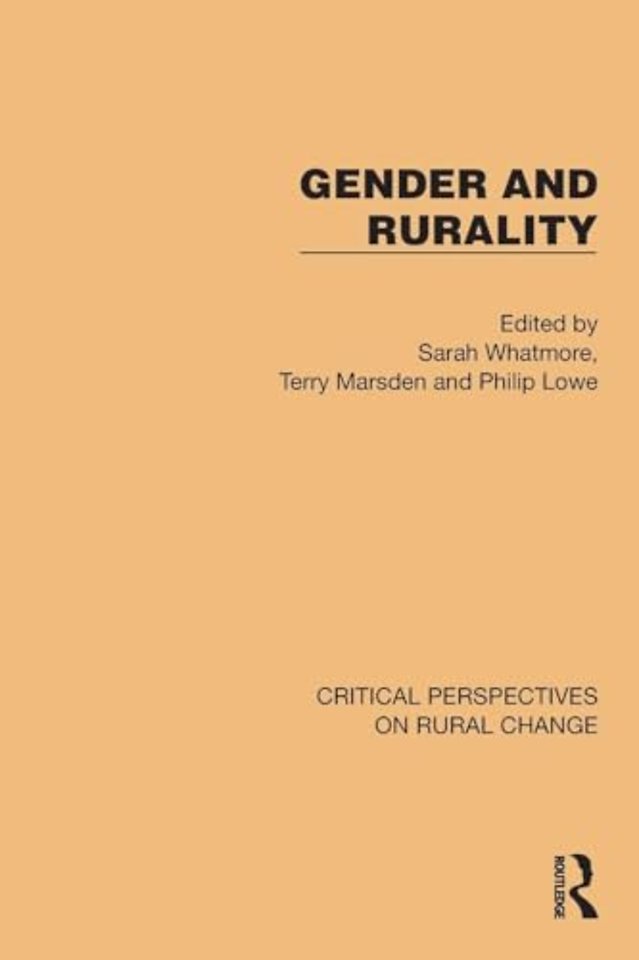 Gender and Rurality