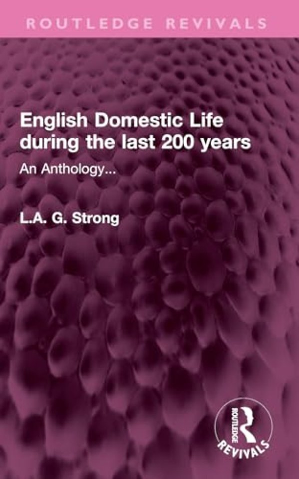 English Domestic Life during the last 200 years