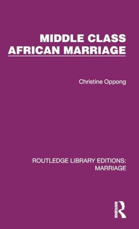 Middle Class African Marriage