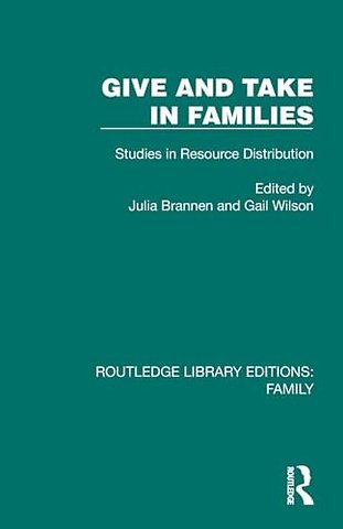 Give and Take in Families