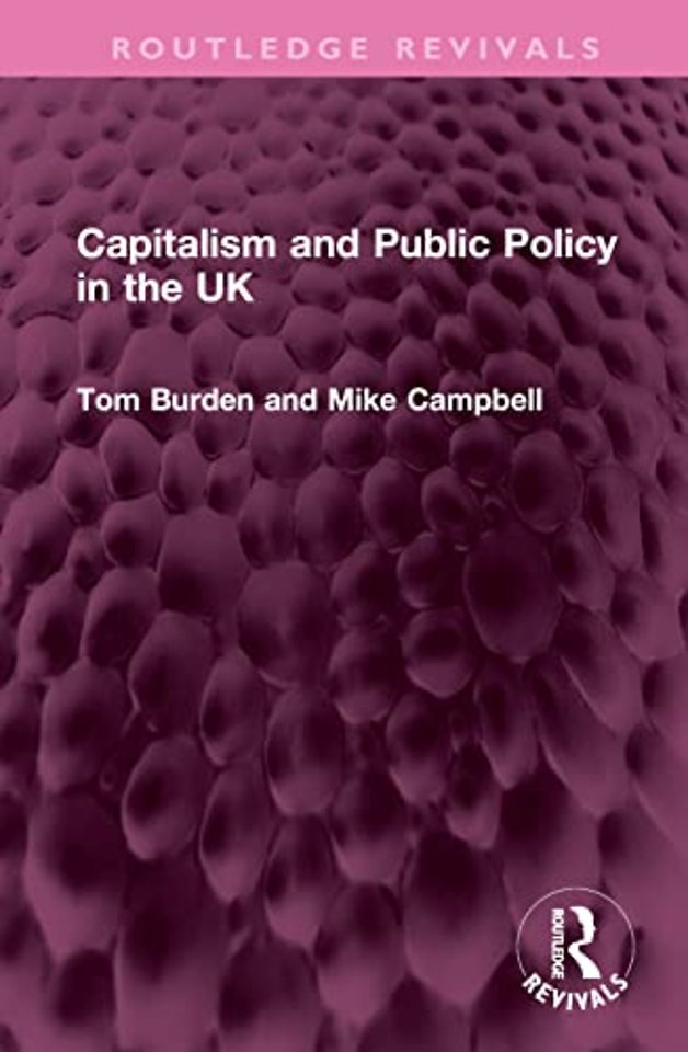 Capitalism and Public Policy in the UK