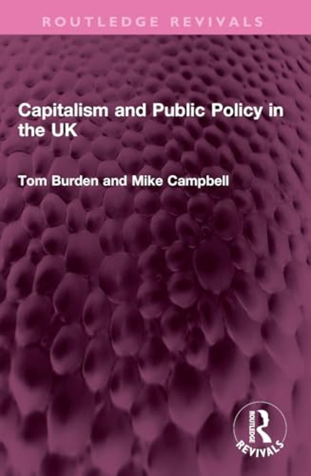 Capitalism and Public Policy in the UK