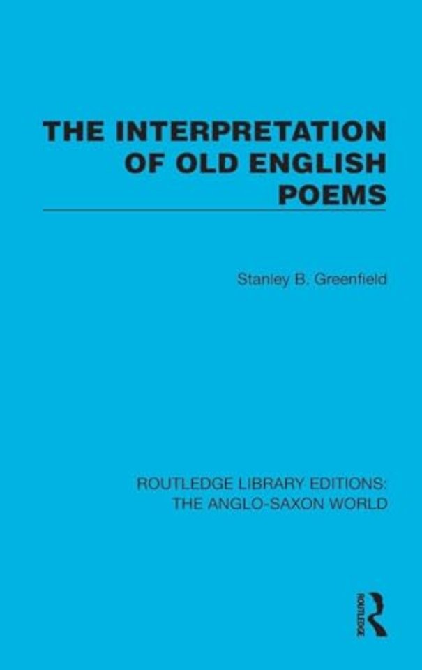 Interpretation of Old English Poems