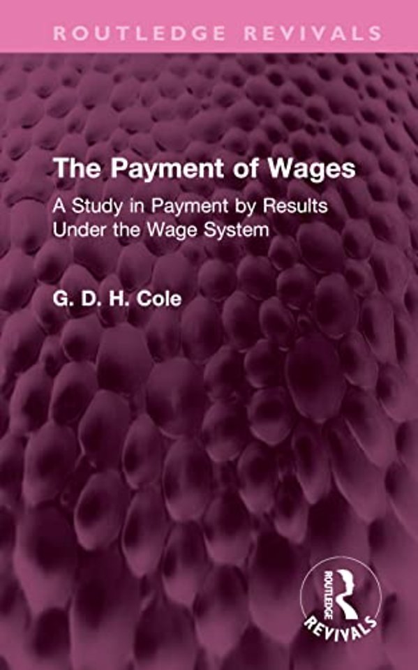 Payment of Wages