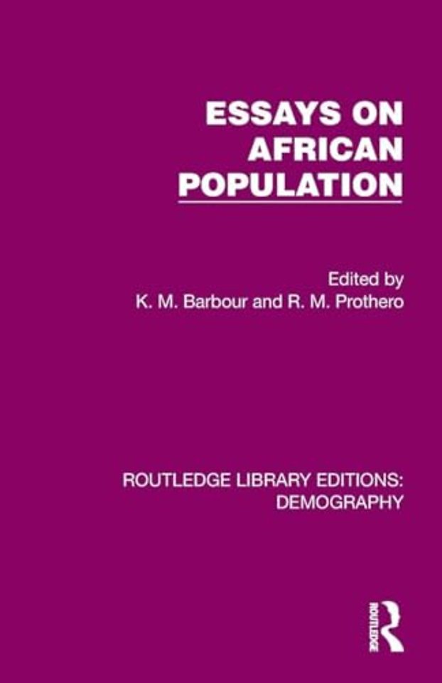 Essays on African Population