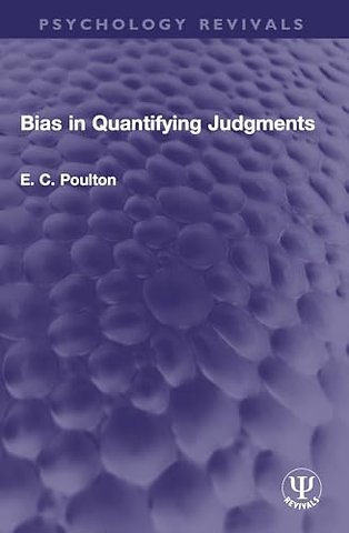 Bias in Quantifying Judgments