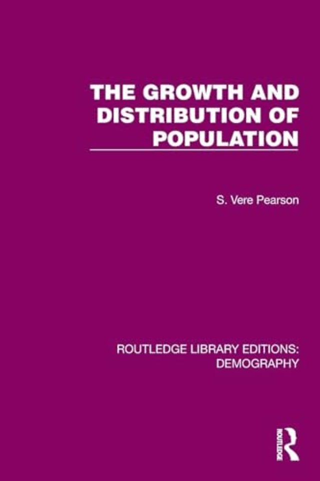 The Growth and Distribution of Population