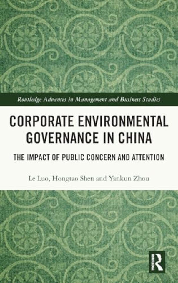 Corporate Environmental Governance in China