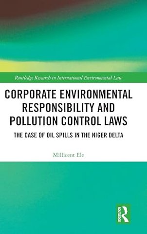 Corporate Environmental Responsibility and Pollution Control Laws