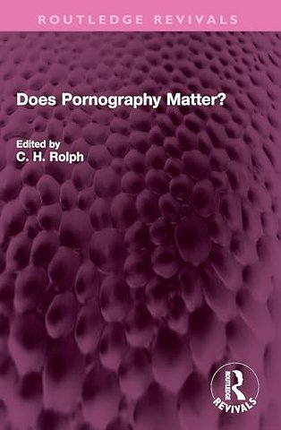 Does Pornography Matter?