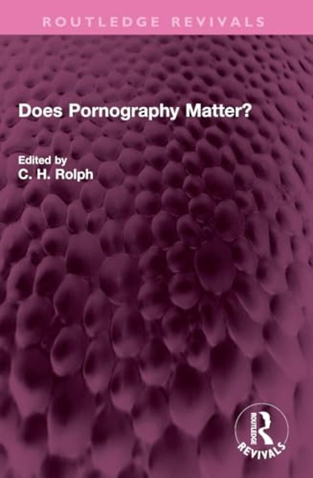 Does Pornography Matter?