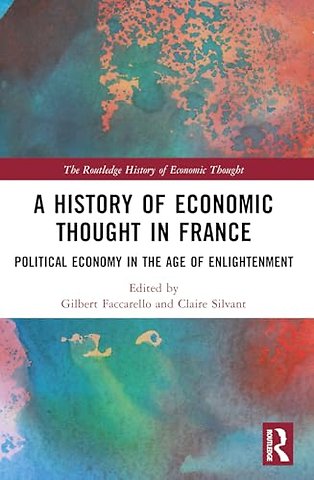 A History of Economic Thought in France