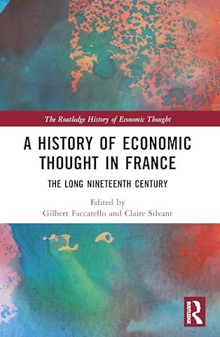 A History of Economic Thought in France