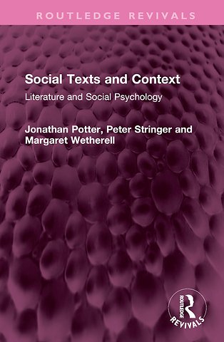 Social Texts and Context