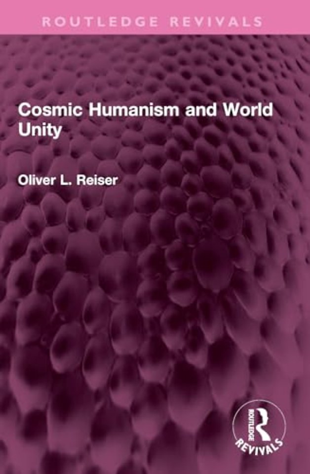 Cosmic Humanism and World Unity