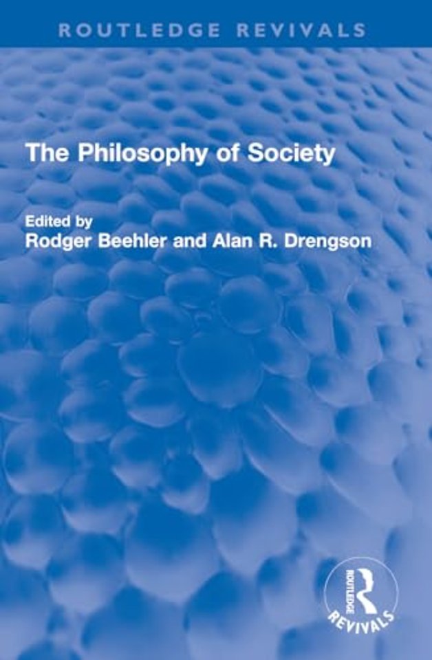 The Philosophy of Society