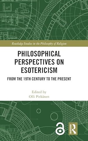 Philosophical Perspectives on Esotericism