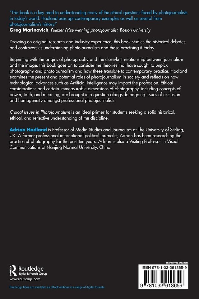 Critical Issues in Photojournalism