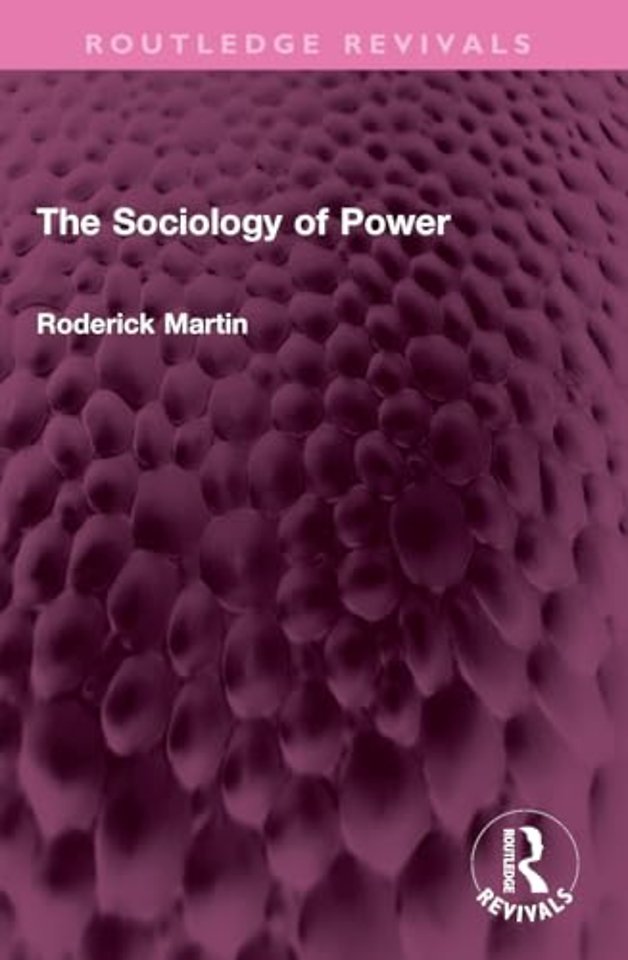 The Sociology of Power
