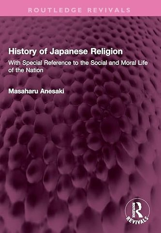 History of Japanese Religion
