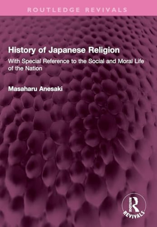 History of Japanese Religion