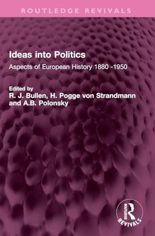 Ideas into Politics