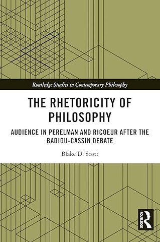The Rhetoricity of Philosophy