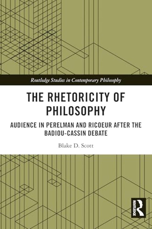 The Rhetoricity of Philosophy