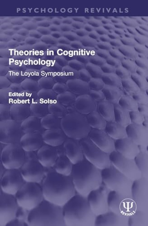Theories in Cognitive Psychology